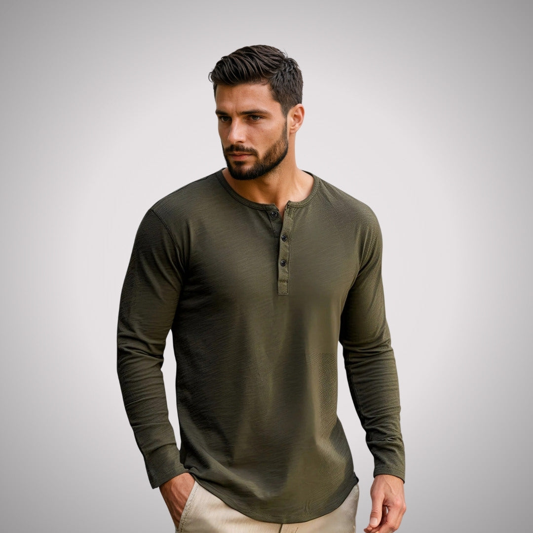 MARCUS | HENLEY SHIRT