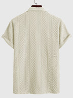 Laurent™ | Bohemian Shirt with Raised Pattern