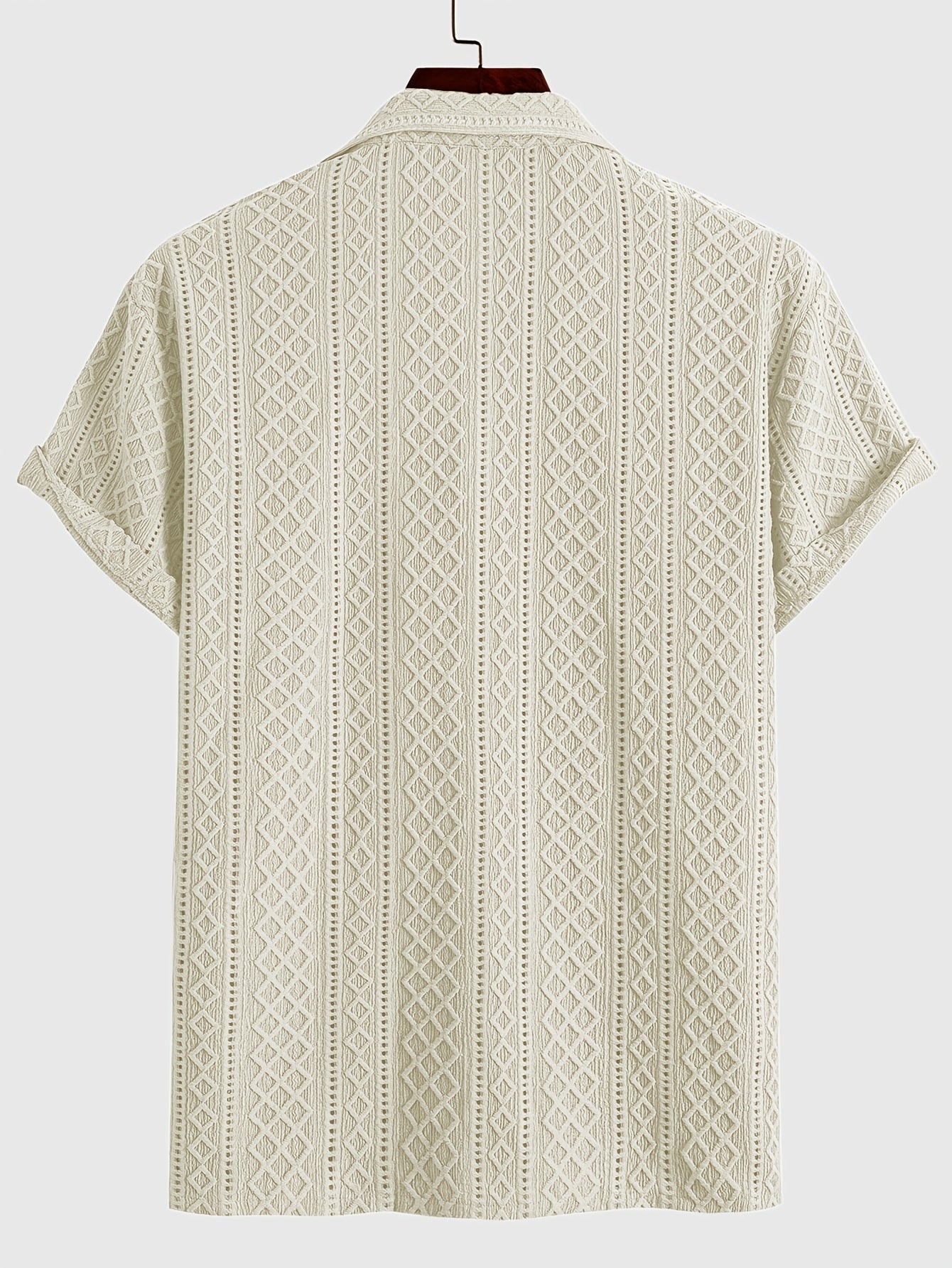 Laurent™ | Bohemian Shirt with Raised Pattern
