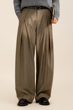 FRESH LABEL | Sem - Pleated Trousers