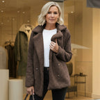 Jasmine | Soft Teddy Coat