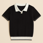 LUCA | POLO SHIRT IN TESSUTO RICCIO