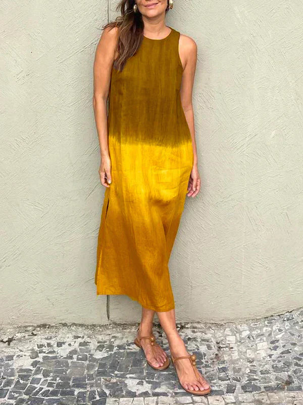 Aurelia™ | Elegant Dress with Nature Print