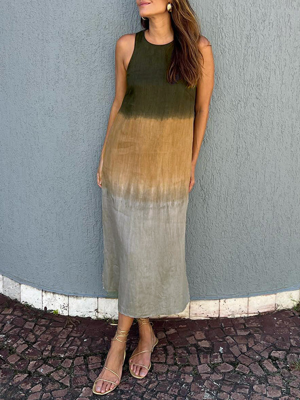 Aurelia™ | Elegant Dress with Nature Print