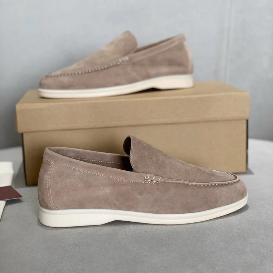 ROSSI ROMA | Elegant Suede Loafers