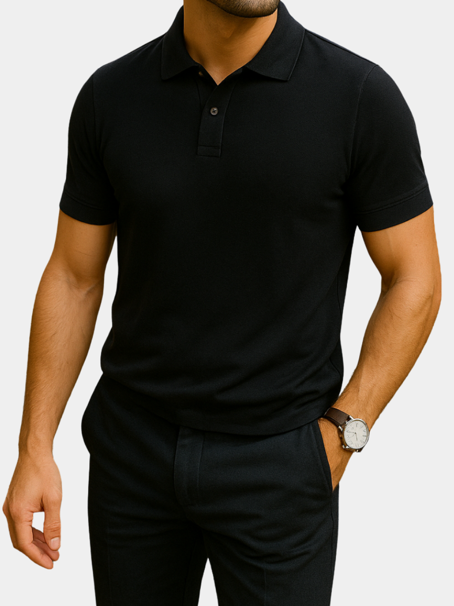RICCARDO™ | PREMIUM COTTON POLO FOR A REFINED STYLE