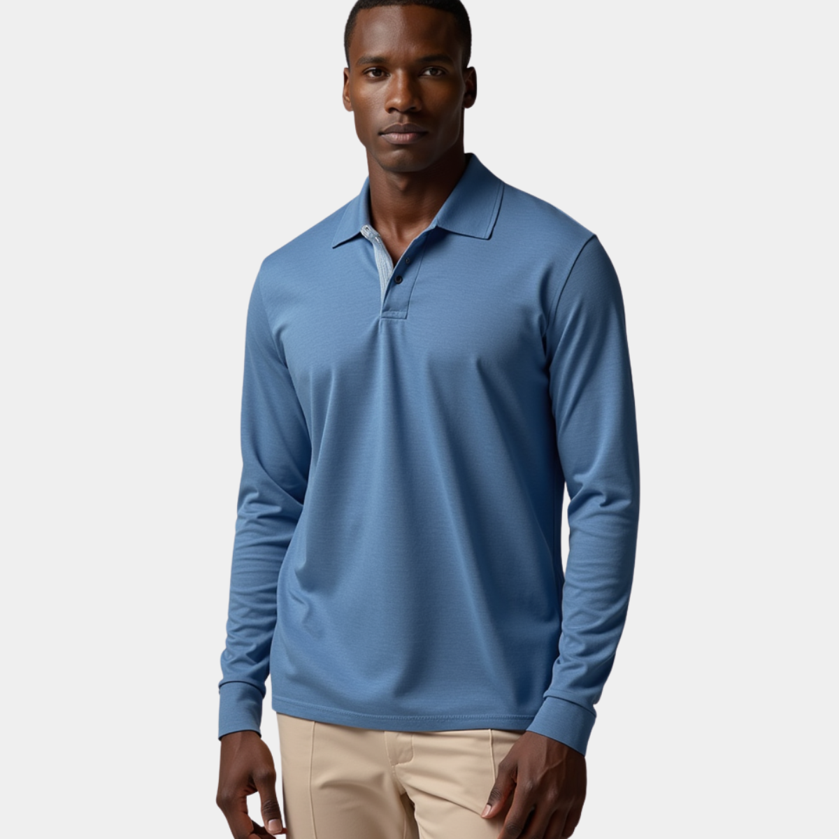 RICCARDO | ELEGANT LONG-SLEEVE POLO