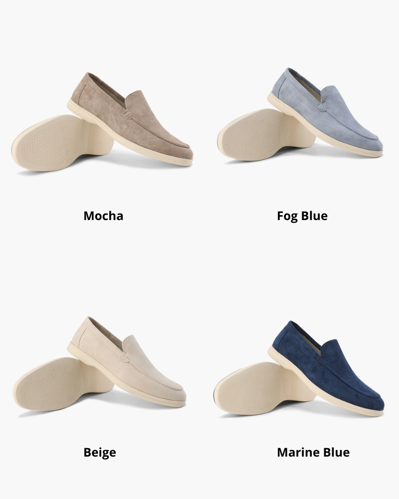 SUEDE LOAFERS