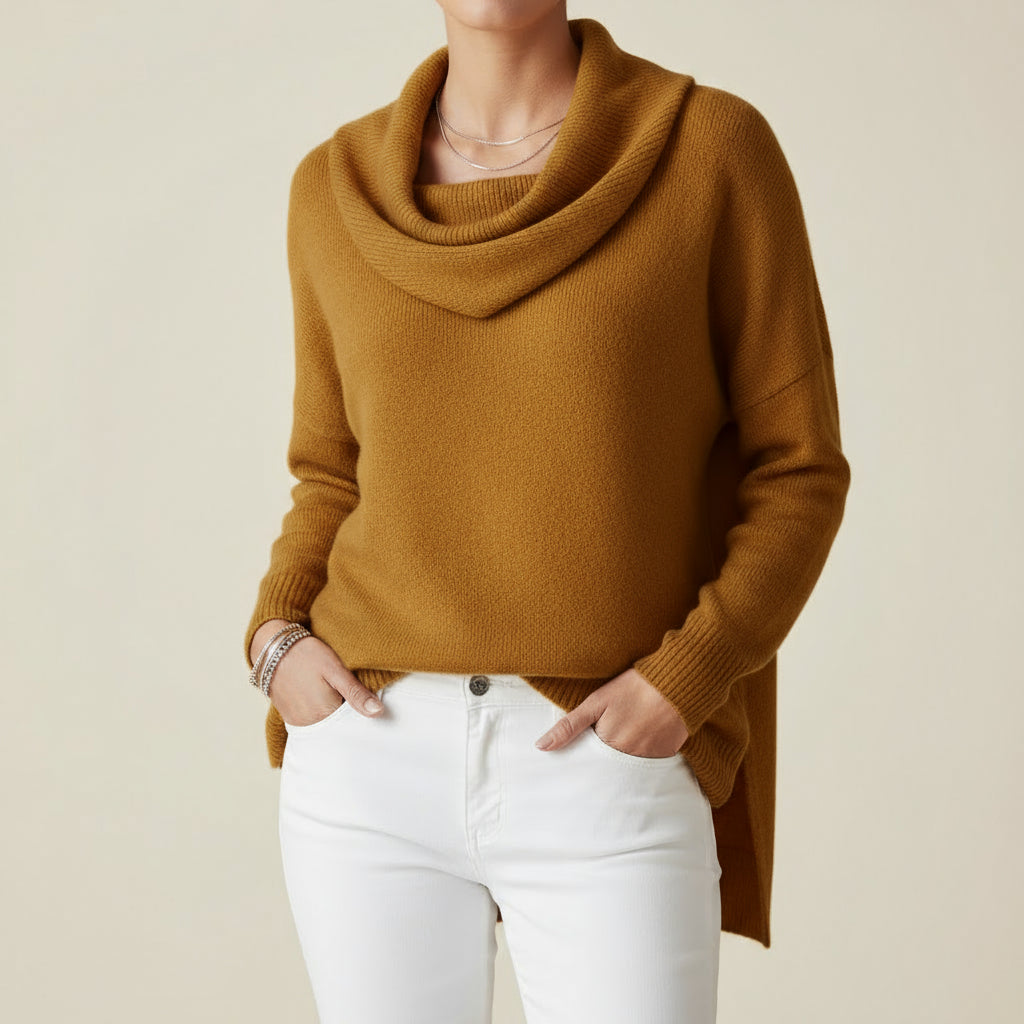 Eliza - sweater with a collar