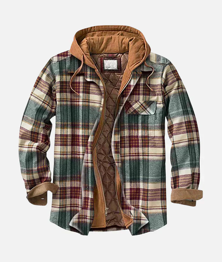 Yves™ | Patchwork Checkered Jacket