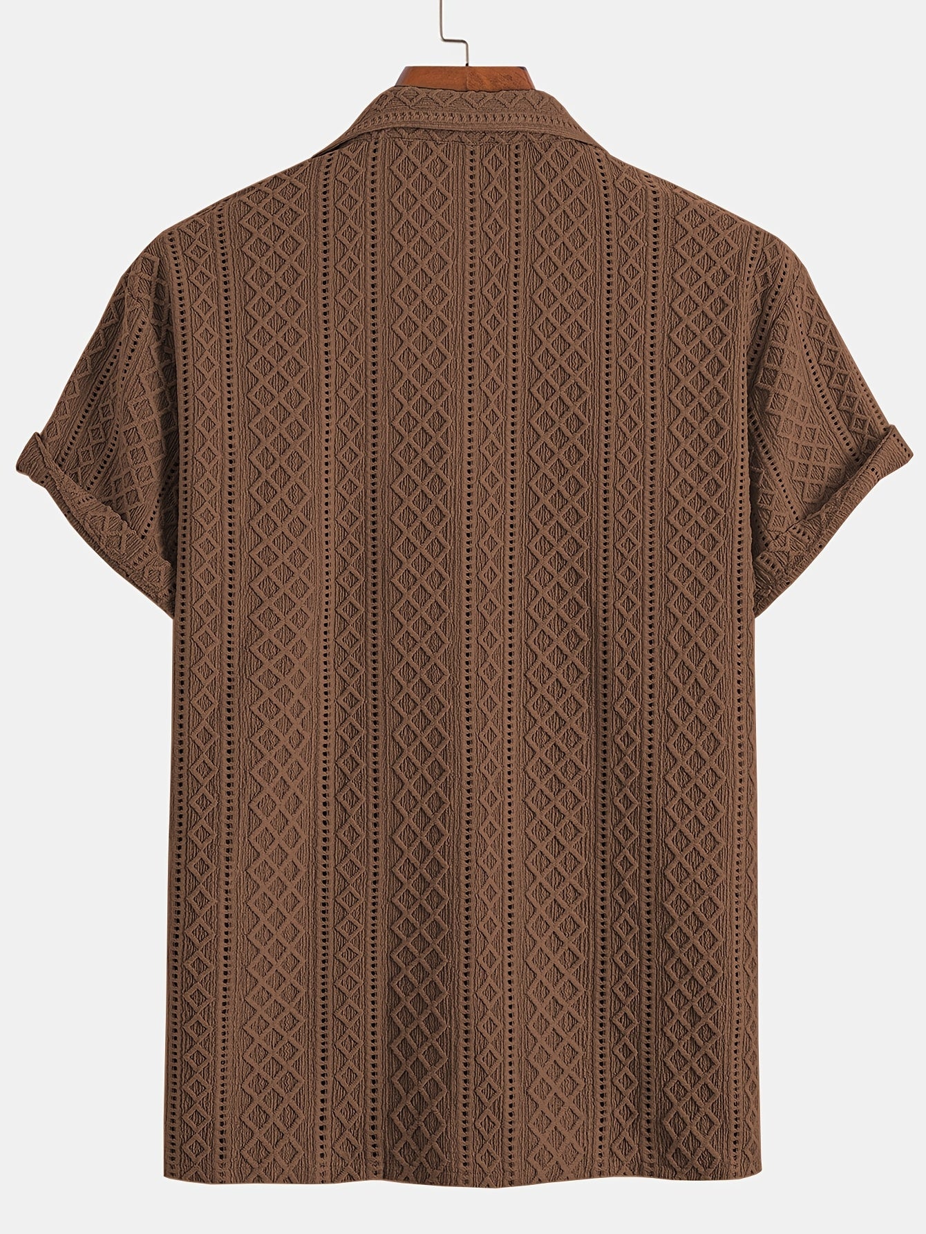 Laurent™ | Bohemian Shirt with Raised Pattern
