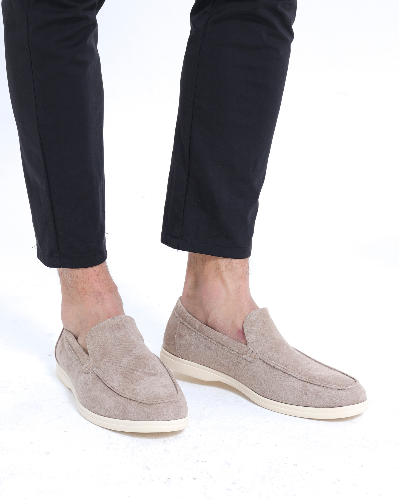 SUEDE LOAFERS