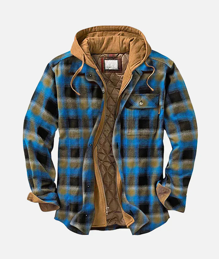Yves™ | Patchwork Checkered Jacket