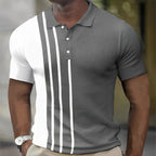 ANDREA | SLIM FIT STRIPED POLO
