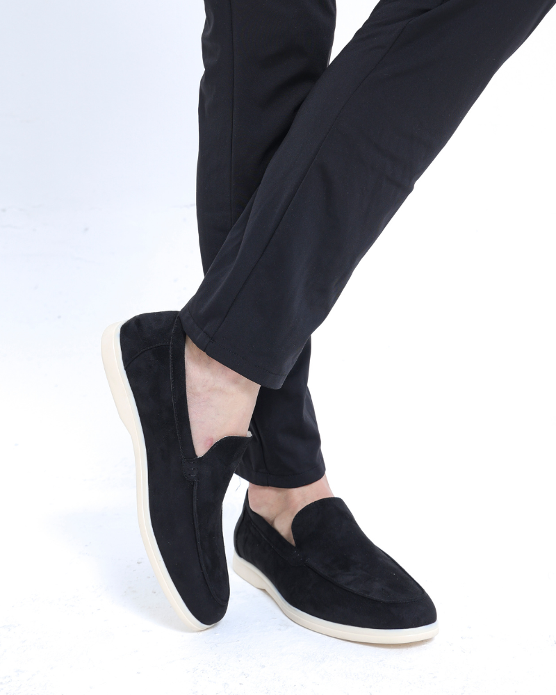 SUEDE LOAFERS