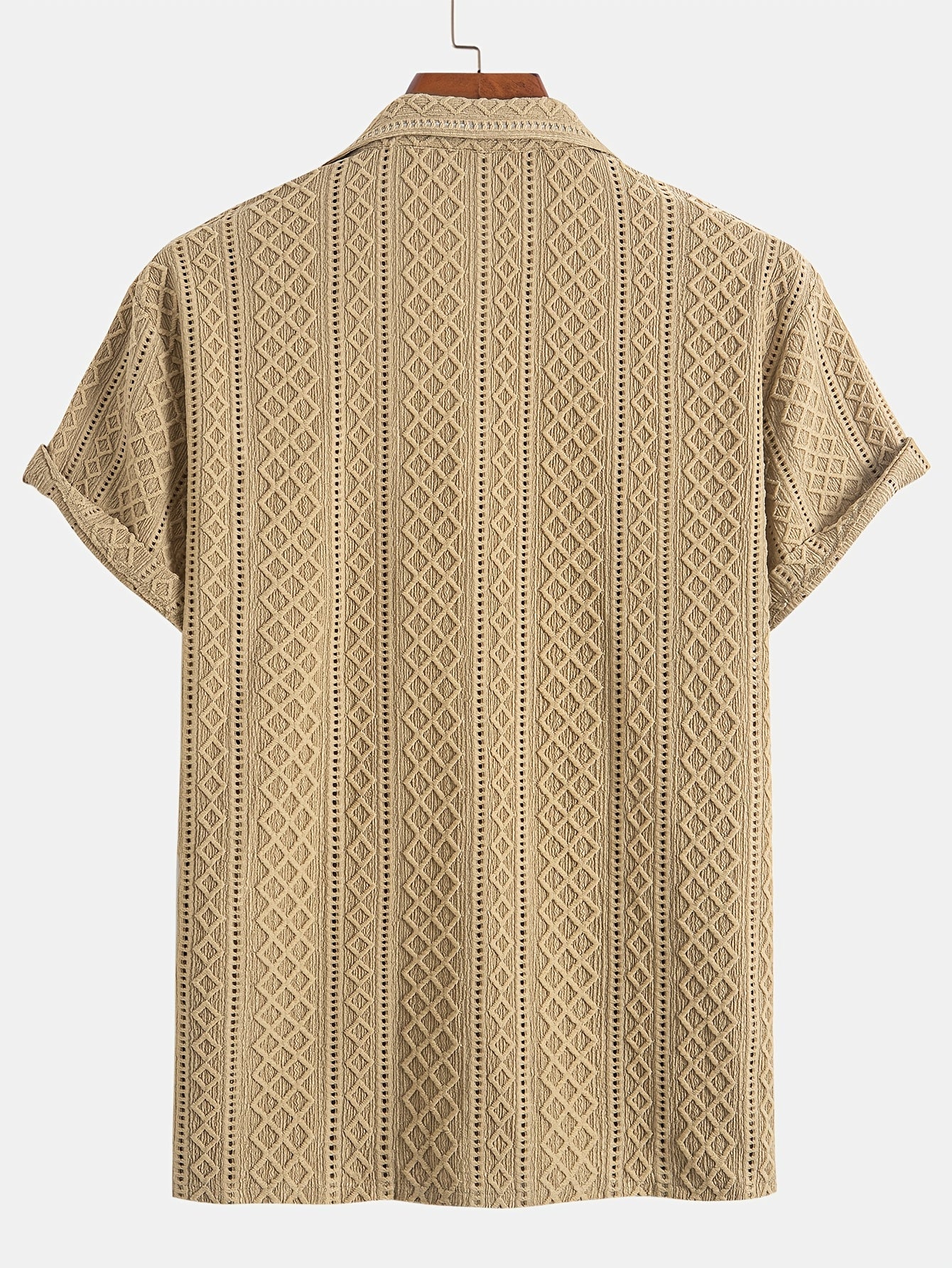 Laurent™ | Bohemian Shirt with Raised Pattern