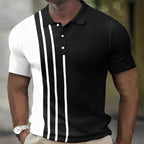 ANDREA | SLIM FIT STRIPED POLO