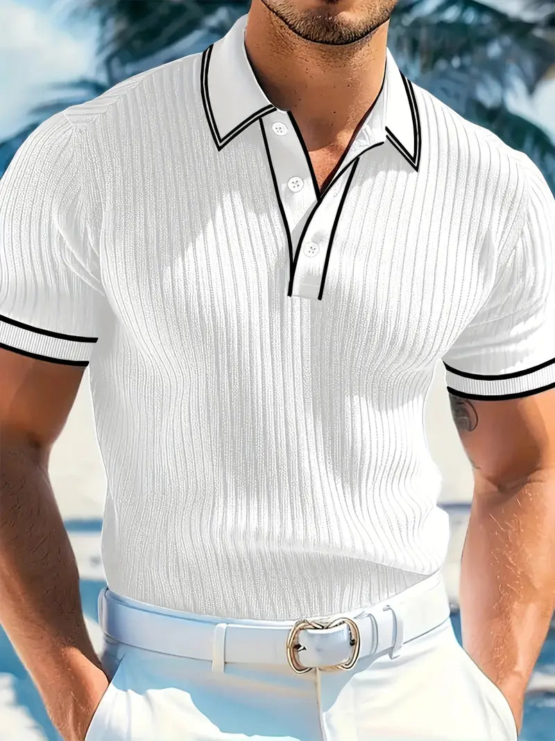 ROSSI ROMA POLO | TAILORED STRUCTURE, MEDITERRANEAN ELEGANCE