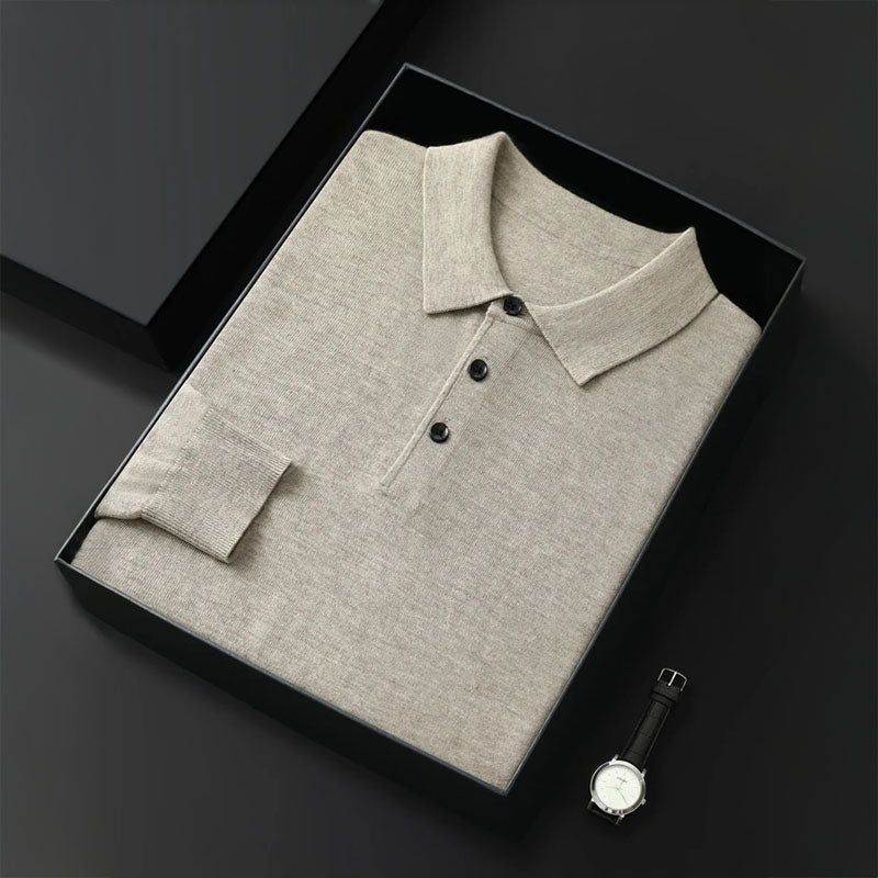 GENNARO | 100% MERINO WOOL POLO