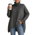 JOANNE | ELEGANT TURTLENECK JUMPER WITH TUMMY COVERAGE