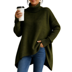 JOANNE | ELEGANT TURTLENECK JUMPER WITH TUMMY COVERAGE