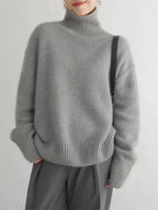 Isabella – High-Neck Cashmere Sweater