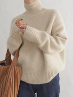 Isabella – High-Neck Cashmere Sweater