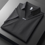 Cornelio – Polo Shirt in Cotton and Silk Blend