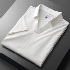 Cornelio – Polo Shirt in Cotton and Silk Blend