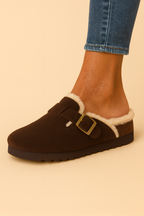 Elenora | Women's Warm Slip-Ons with Fur Lining