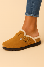 Elenora | Women's Warm Slip-Ons with Fur Lining