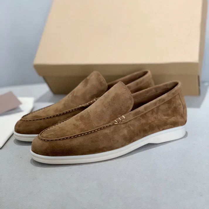 ROSSI ROMA | Elegant Suede Loafers
