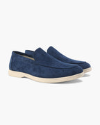 SUEDE LOAFERS