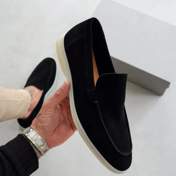 ROSSI ROMA | Elegant Suede Loafers