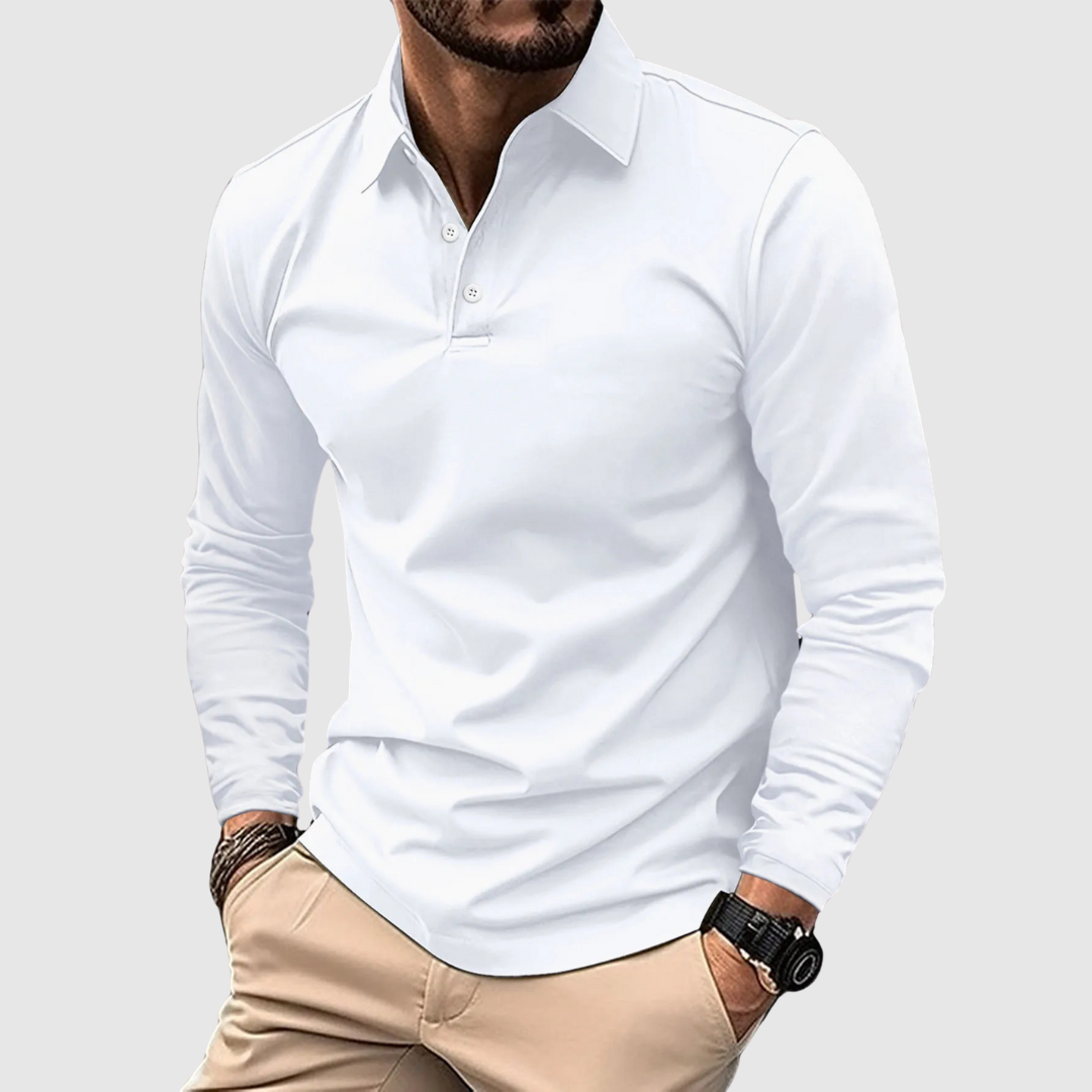 LEONARDO | PREMIUM LONG-SLEEVE POLO