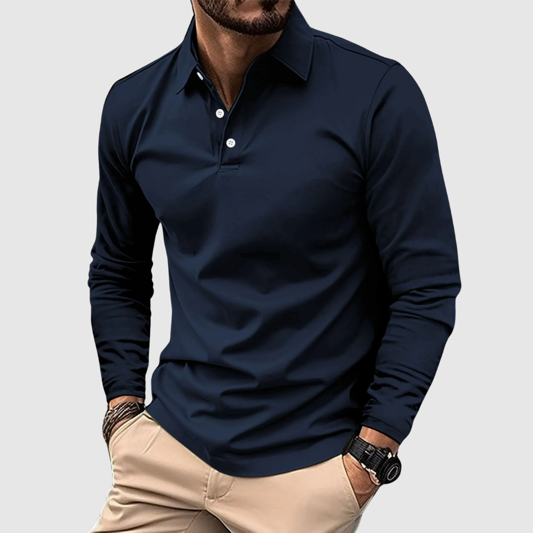 LEONARDO | PREMIUM LONG-SLEEVE POLO