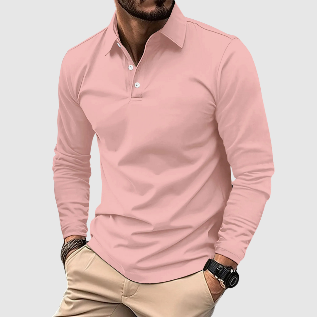 LEONARDO | PREMIUM LONG-SLEEVE POLO