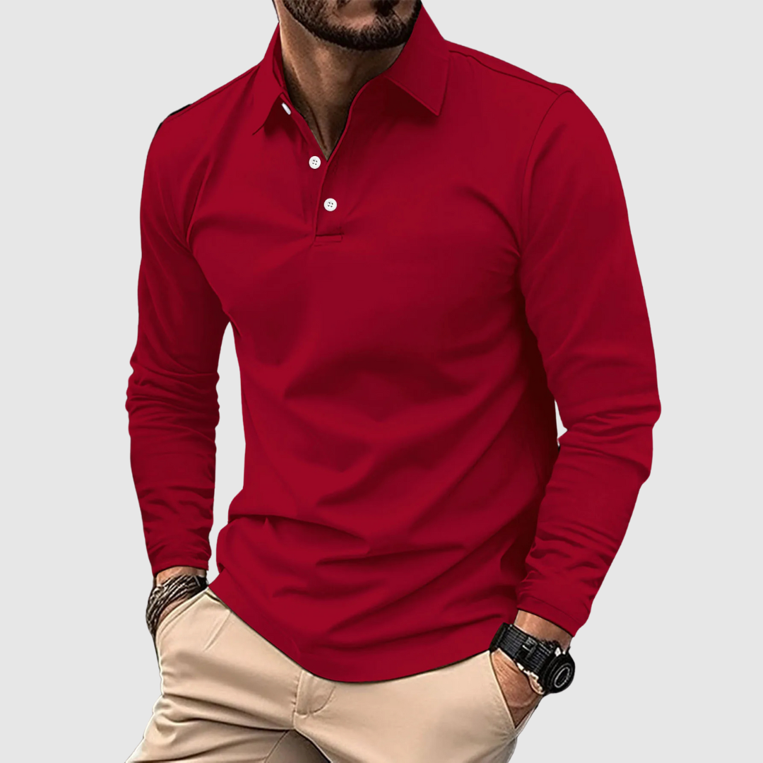LEONARDO | PREMIUM LONG-SLEEVE POLO