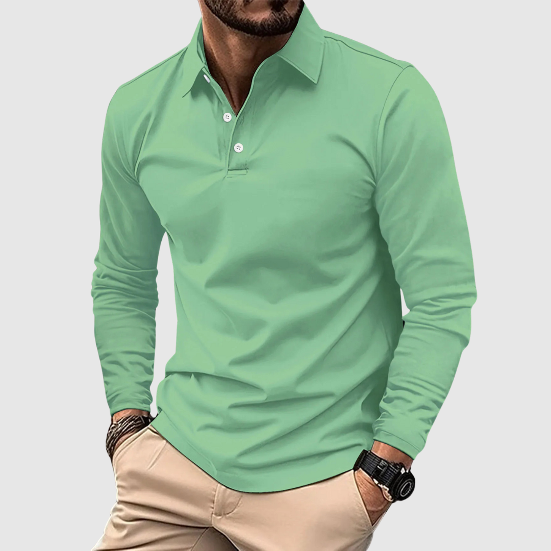 LEONARDO | PREMIUM LONG-SLEEVE POLO