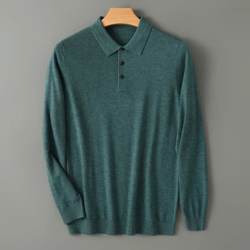 GENNARO | 100% MERINO WOOL POLO