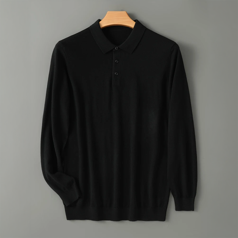 GENNARO | 100% MERINO WOOL POLO