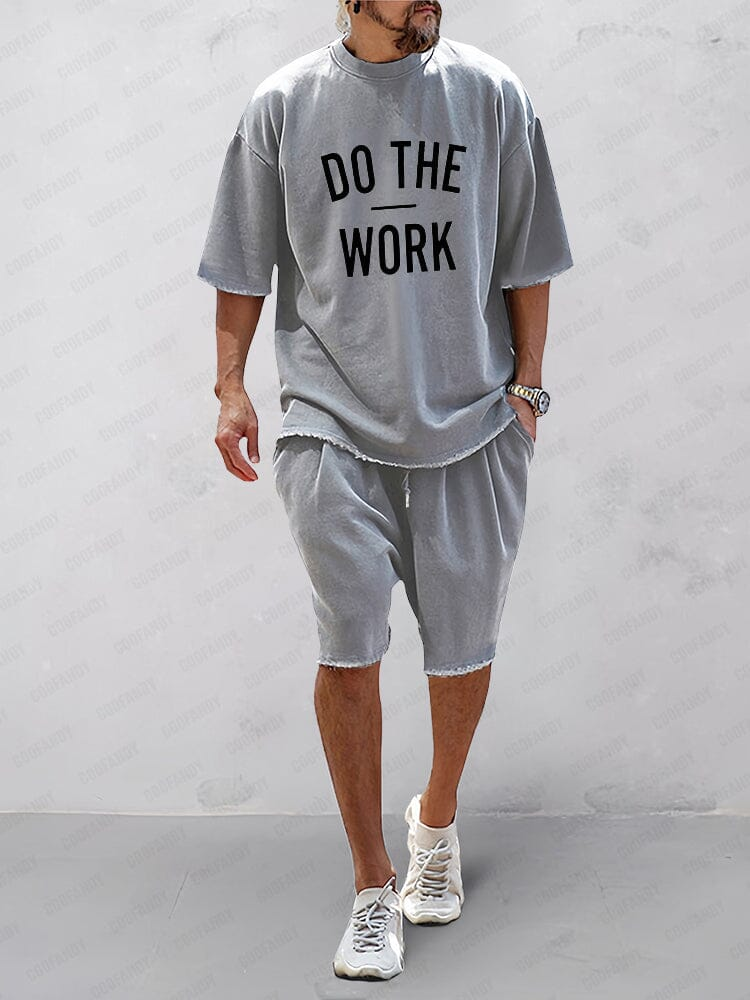 CASUAL LOOSE FIT SOLID SPORTS SETS