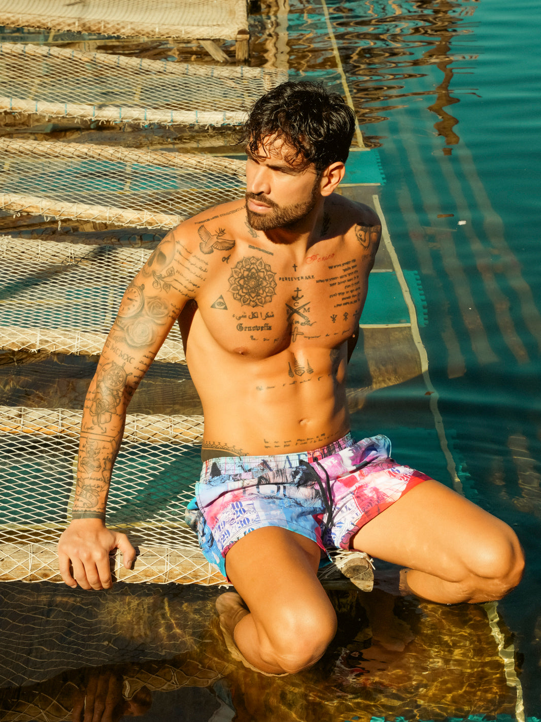 Saint Vincent Printed Boxer – NAPLES
