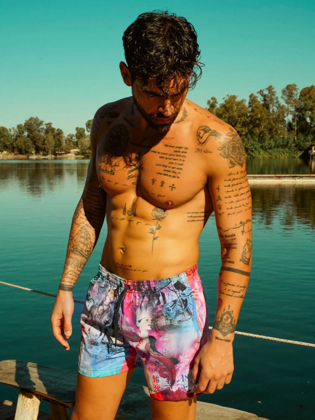 Saint Vincent Printed Boxer – NAPLES
