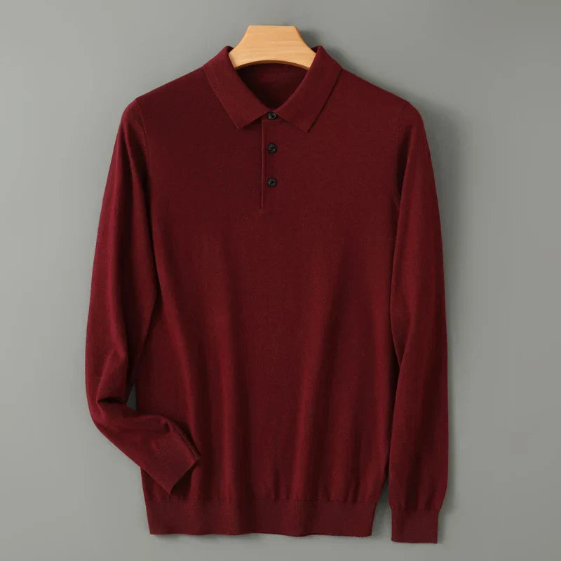 GENNARO | 100% MERINO WOOL POLO