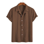 Laurent™ | Bohemian Shirt with Raised Pattern