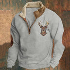 Christos - Sweater with Deer Detail