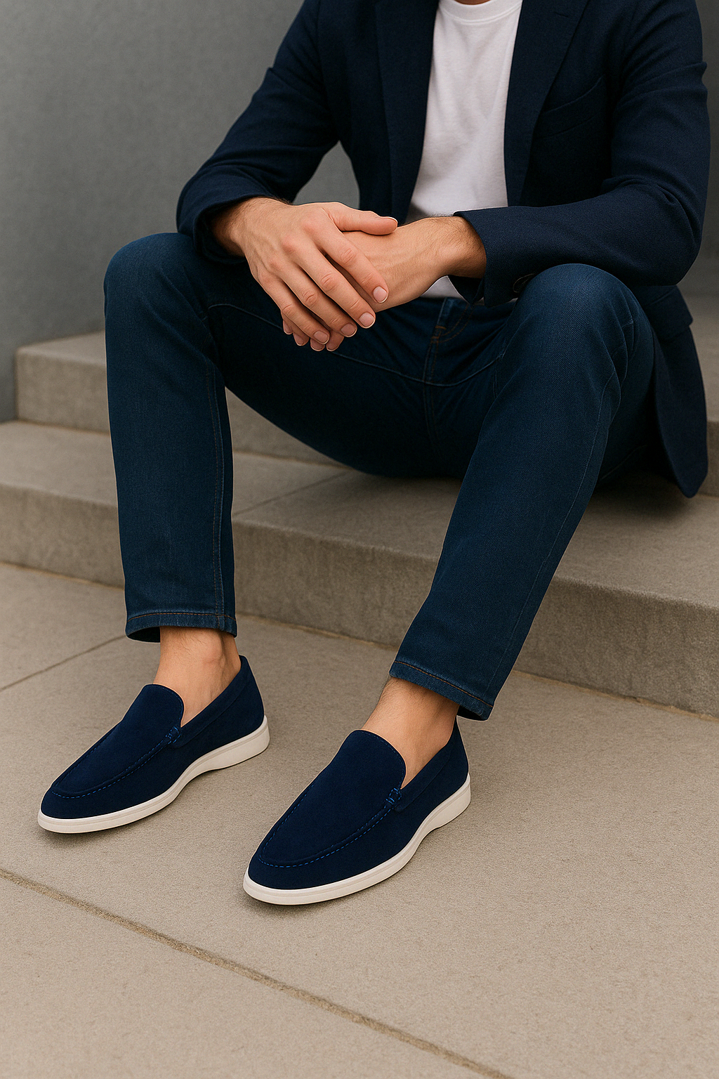ROSSI ROMA | Elegant Suede Loafers