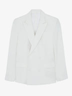 Sofia | White Oversized Double-Breasted Blazer