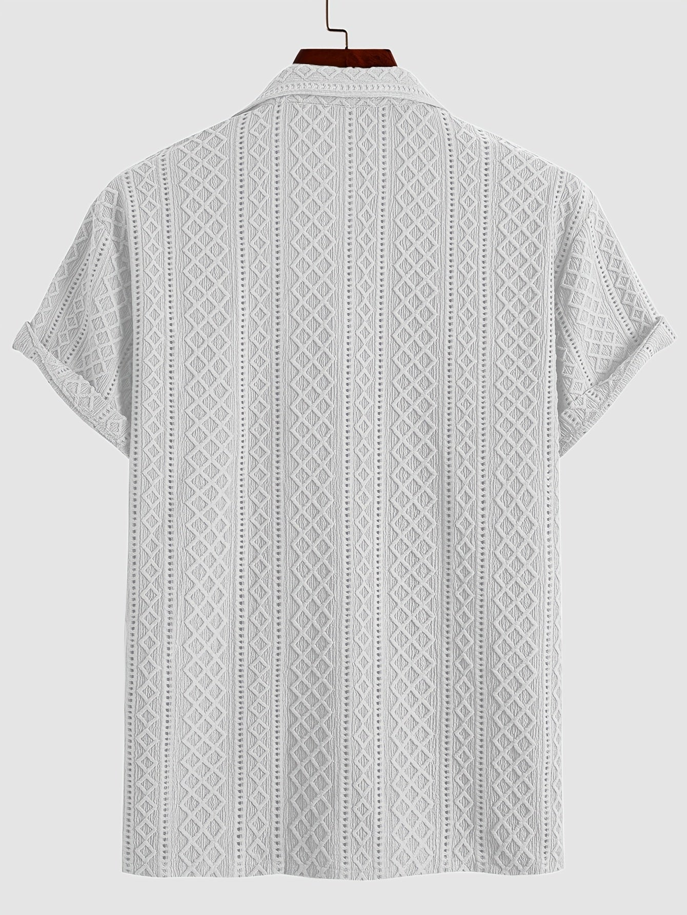 Laurent™ | Bohemian Shirt with Raised Pattern